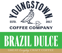 Brazilian Dulce Single-Origin Coffee flavor profile graphic