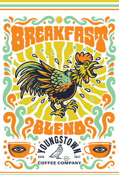 Youngstown Breakfast Blend Coffee flavor profile graphic