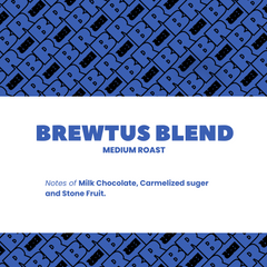 Brewtus Signature Coffee Blend coffee package