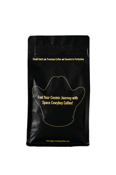 Rear branding panel of Space Cowboy bag in the Costa Rica gallery