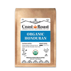 Coast Roast Organic CAFESCOR Honduras Coffee — 11-ounce Honduras coffee bag — image 1