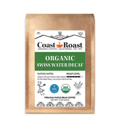 Coast Roast Organic Peru Swiss Water Decaf — 11-ounce Swiss Water decaf coffee bag — image 1