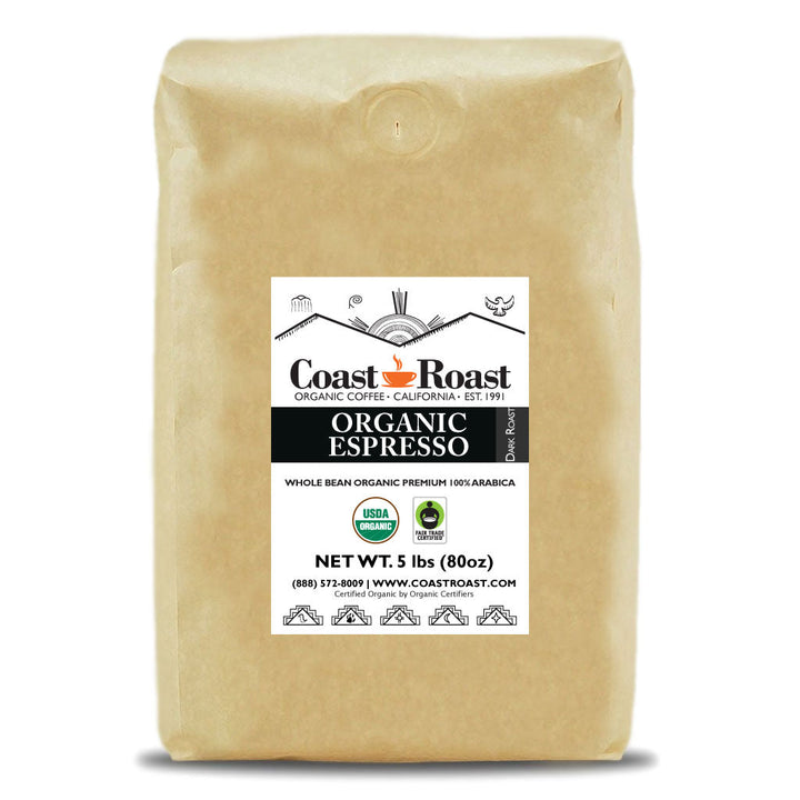 Organic Espresso Whole Bean Coffee