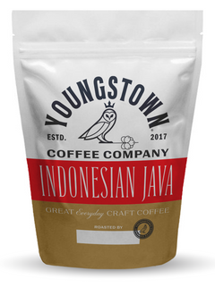 Indonesia Java Single-Origin Coffee coffee bag front view