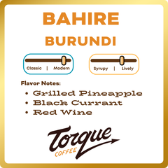 Torque Bahire Women Producers Burundi Coffee — Bag of specialty roast coffee from Origin Unknown with notes of Rich Flavors — image 6