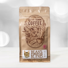 Bean’s Medium Roast Espresso Blend — front package on a white background