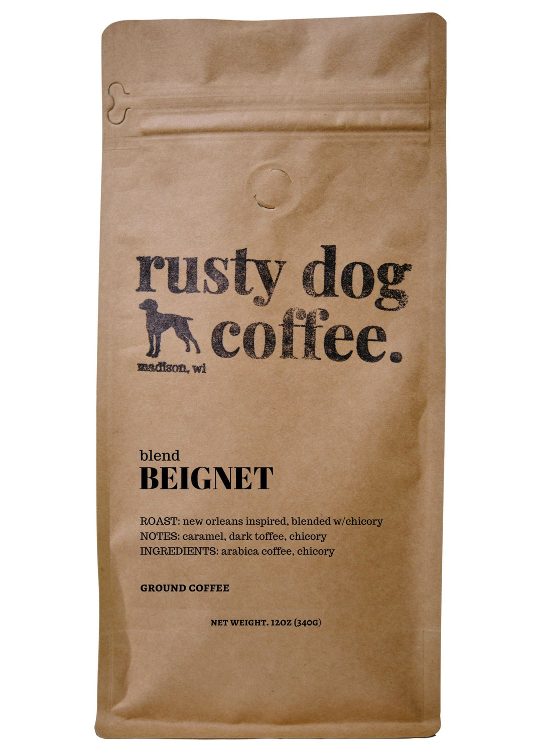 Bag of specialty roast coffee from Blend with notes of Rich Flavors