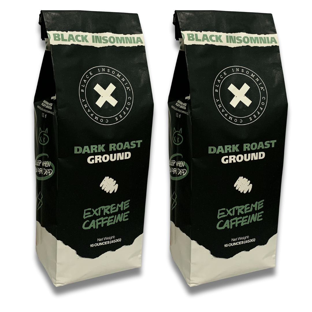 Extreme Caffeine - Ground Dark Roast Coffee