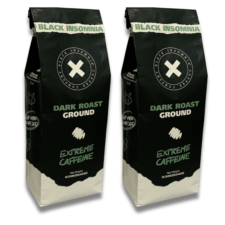 Extreme Caffeine - Ground Dark Roast Coffee