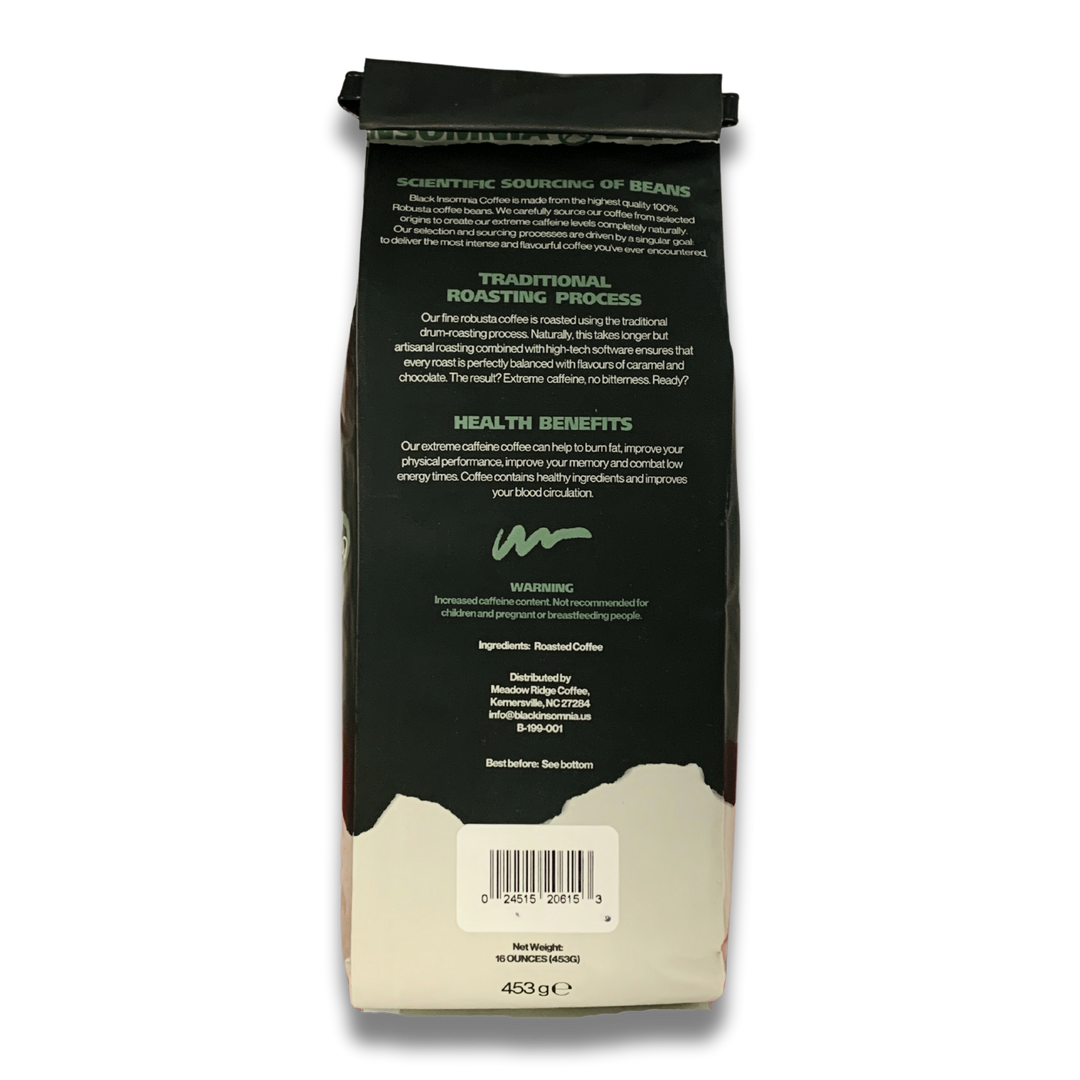 Extreme Caffeine - Ground Dark Roast Coffee