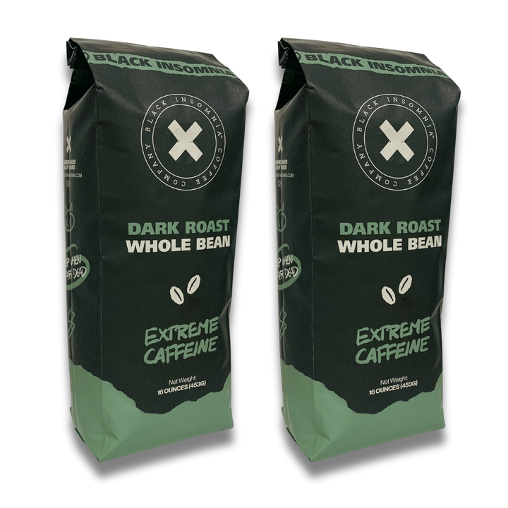 Extreme Caffeine - Whole Bean Dark Roast Coffee