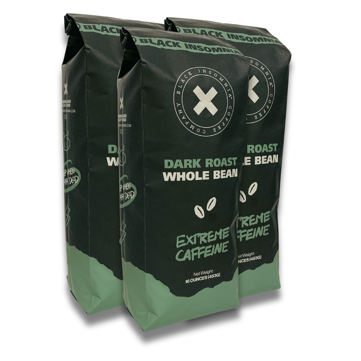 Extreme Caffeine - Whole Bean Dark Roast Coffee