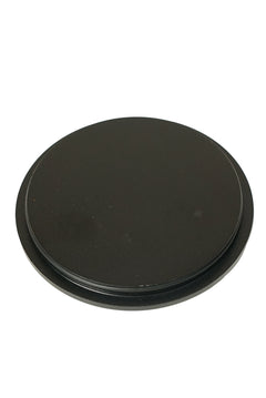 Black coffee grinder hopper lid