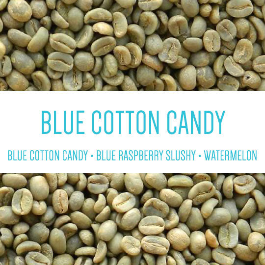 Blue Cotton Candy - Green Beans -