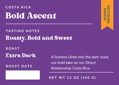 East View Bold Ascent dark-roast retail packaging
