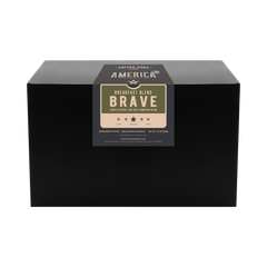 America Coffee Co. Brave Medium-Roast Breakfast Blend 12-count coffee pod box