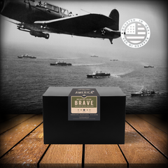 America Coffee Co. Brave Medium-Roast Breakfast Blend serving-format presentation