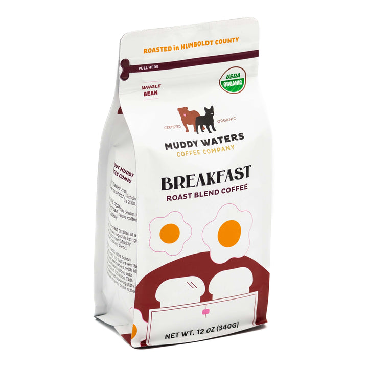 Bag of light roast coffee from Blend with notes of Rich Flavors