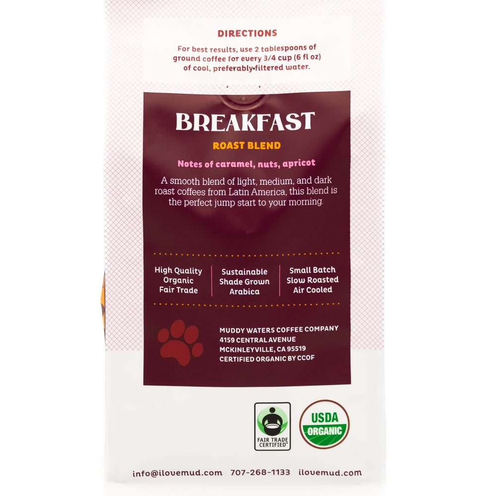 Bag of light roast coffee from Blend with notes of Rich Flavors