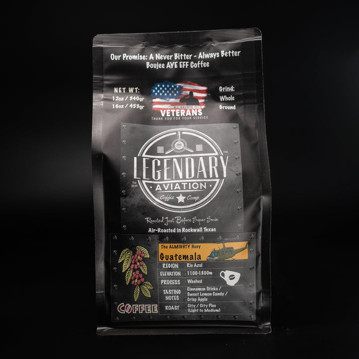 Bag of specialty roast coffee from Origin Unknown with notes of Rich Flavors