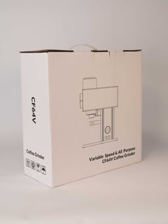 Grey CF64V anti-popcorning hopper and wood lid