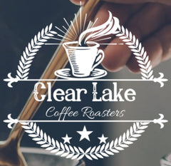 Clear Lake Coffee Roasters logo graphic — Clear Lake Gourmet Donut Shop Coffee gallery