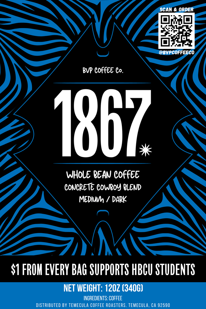 1867 | Concrete Cowboy Blend | Medium & Dark Roast Blend | Whole Beans --