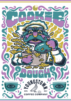 Cookie Dough Flavored Coffee flavor profile graphic
