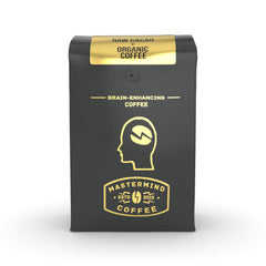 Wider Mastermind Cacao Bliss bag with yellow product label