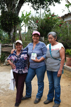 Colombia AMACA women coffee producers group photograph