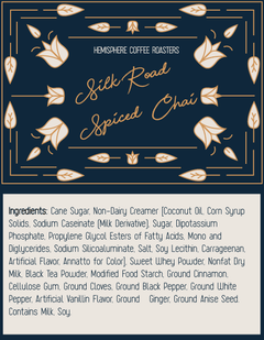 HCR Silk Road Spiced Chai