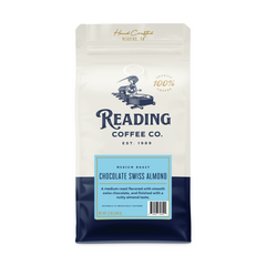 Reading Coffee Chocolate Swiss Almond Flavored Coffee — ChocolateSwissAlmond (view 1)