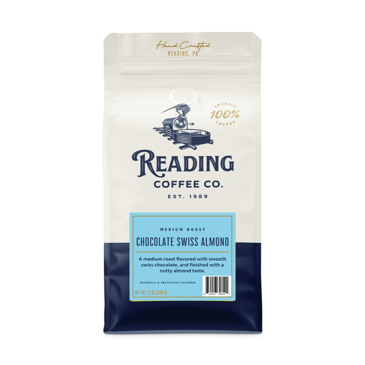 Bag of medium roast coffee from Origin Unknown with notes of Chocolate
