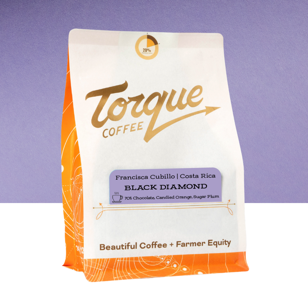Bag of specialty roast coffee from Origin Unknown with notes of Rich Flavors