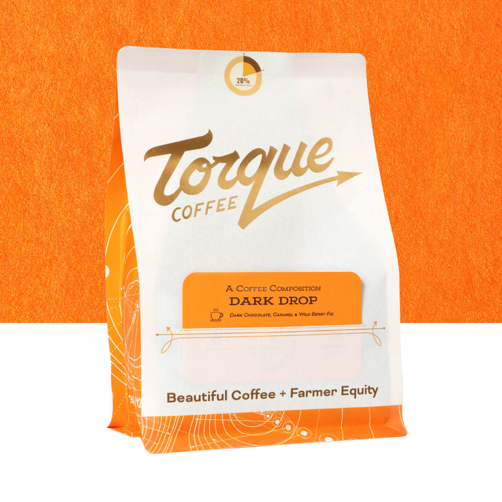 Bag of specialty roast coffee from Origin Unknown with notes of Rich Flavors