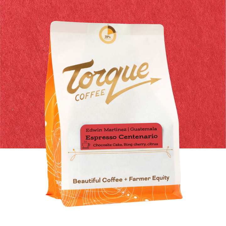 Bag of specialty roast coffee from Origin Unknown with notes of Rich Flavors