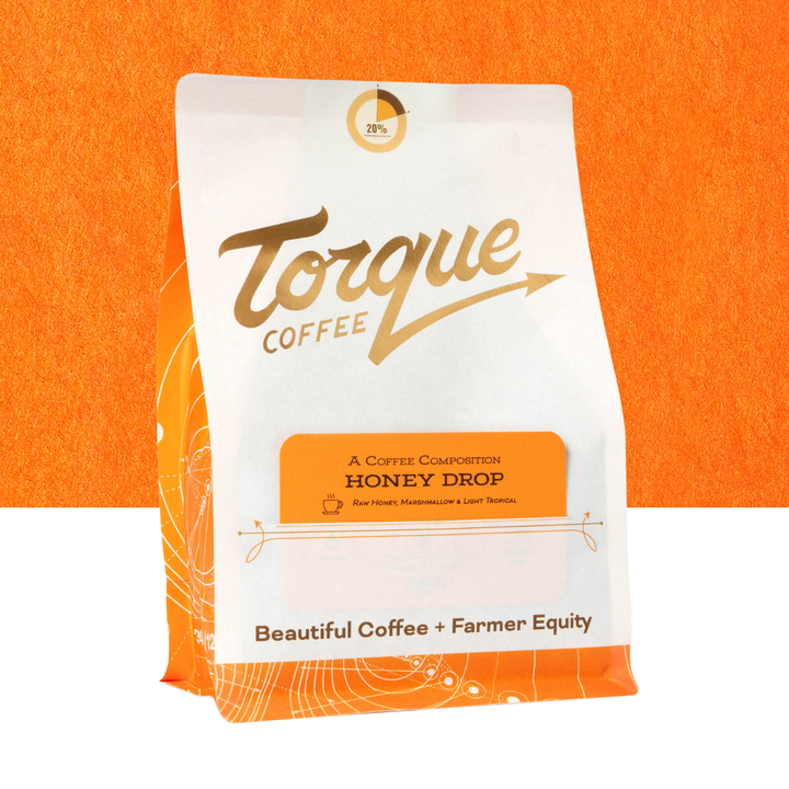 Bag of specialty roast coffee from Origin Unknown with notes of Rich Flavors