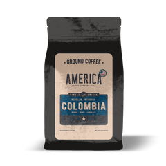 America Coffee Co. Colombia Medellín Coffee ground-coffee package