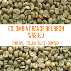 Colombia Orange Bourbon Green Coffee — main product view