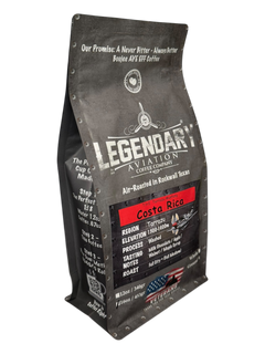 Legendary Aviation Tarrazú Mustang Costa Rica Coffee — Bag of specialty roast coffee from Origin Unknown with notes of Rich Flavors — image 4