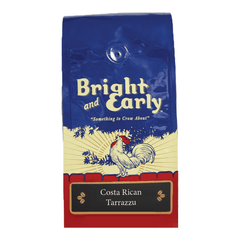 Bright and Early Costa Rica Tarrazú Decaf Coffee — front coffee package
