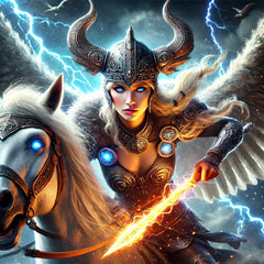 Fantasy warrior illustration used for Haluan Tanzania coffee