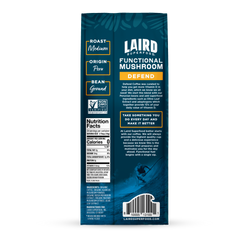 Laird DEFEND Peru Medium Roast Mushroom Coffee — Bag of specialty roast coffee from Origin Unknown with notes of Rich Flavors — image 3