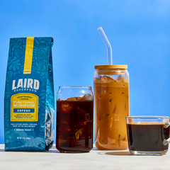 Laird DEFEND Peru Medium Roast Mushroom Coffee — Bag of specialty roast coffee from Origin Unknown with notes of Rich Flavors — image 4