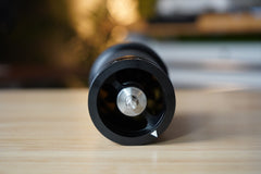 Turin H63 grinder rear detail view