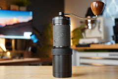 Turin H63 manual grinder catch-cup interior