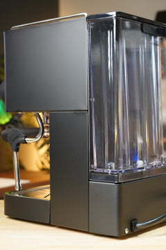 Turin Legato V2 espresso machine — steam and hot-water control detail 10