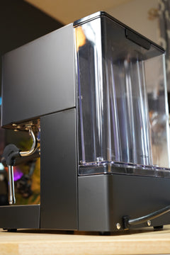 Turin Legato V2 espresso machine — group and portafilter-area detail 10