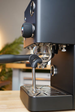 Turin Legato V2 espresso machine — angled product view 10