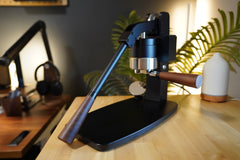 Turin Axis espresso machine — drip-tray and work-area detail 11